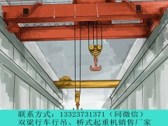 <b> 新疆和田16t双梁行吊生产厂家讲解双梁行吊的类型</b>